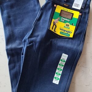 Wrangler Men's 936den Slim fit Cowboy Cut 34x33